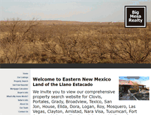 Tablet Screenshot of bigmesarealty.com